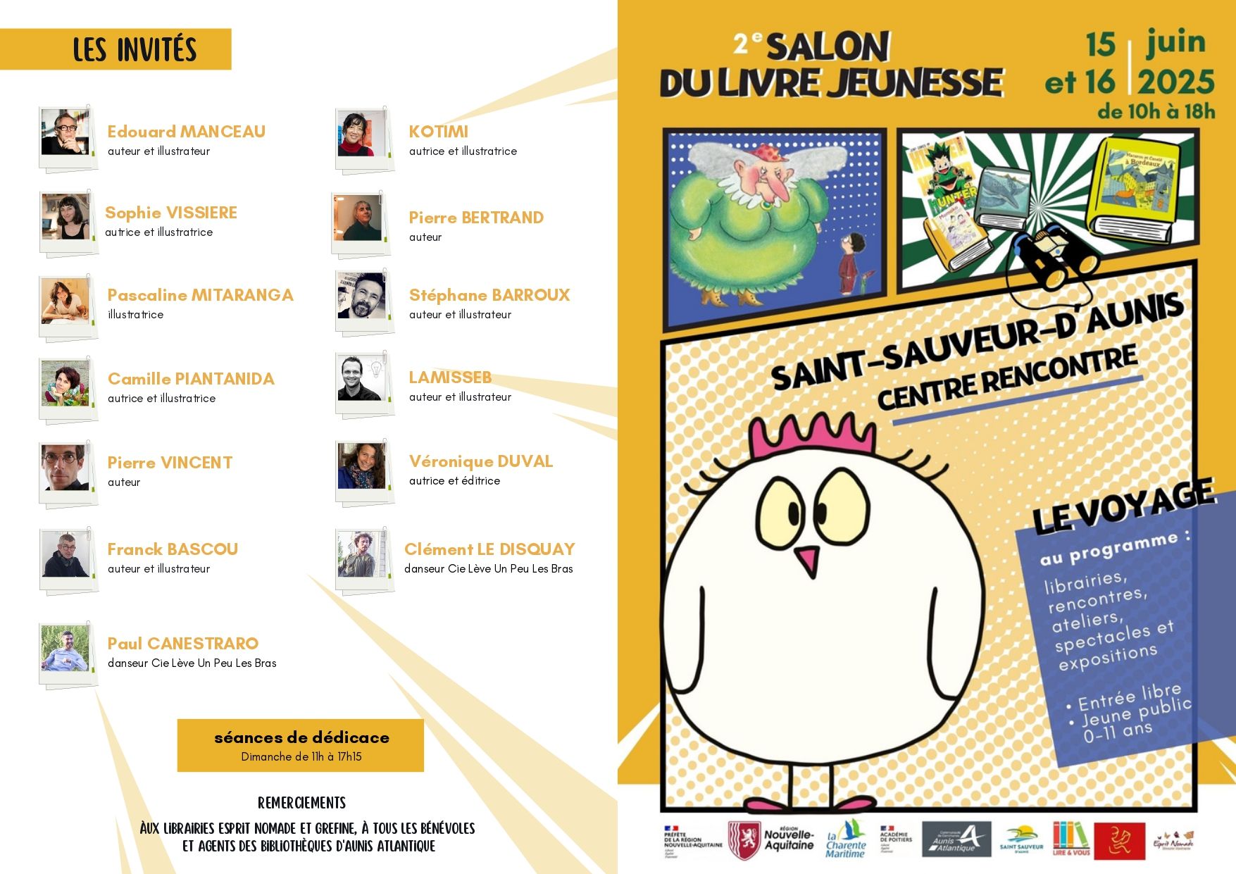 Flyer Salon du livre 2025 1