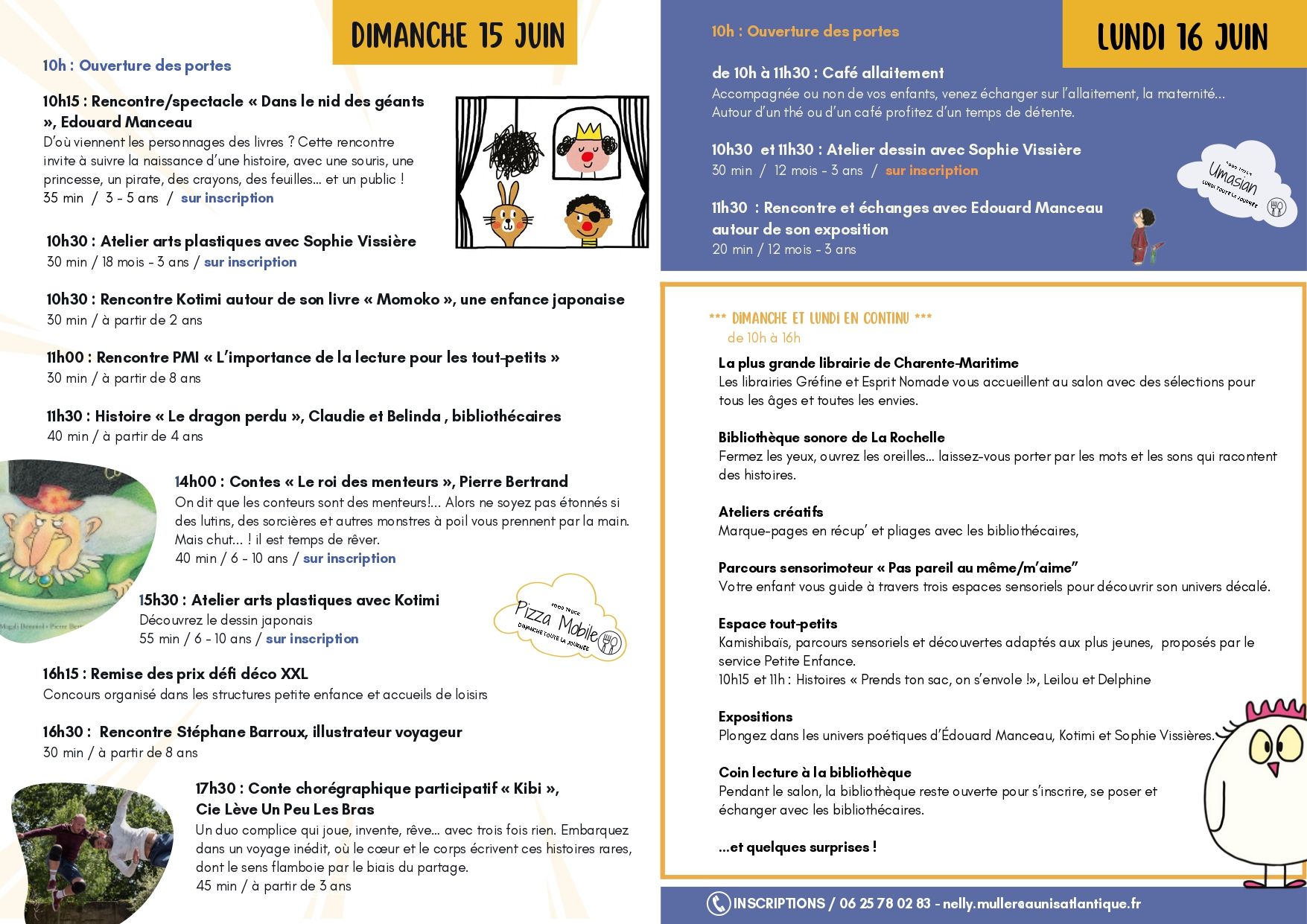 Flyer Salon du livre 2025 2